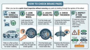 How to Check Brake Pads: Signs That They’re Worn